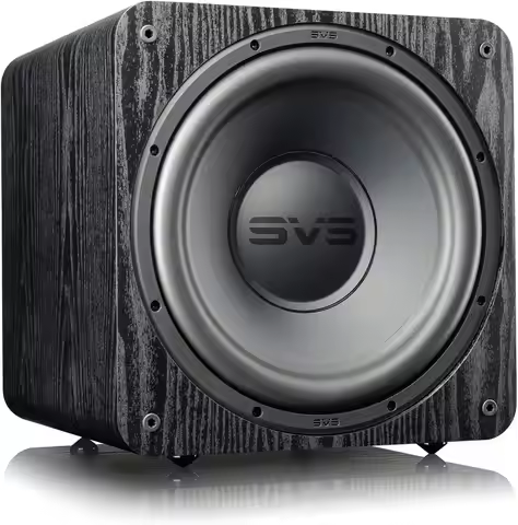 SVS SB-1000 Pro Sealed Subwoofer Black Ash High Performance Deep Bass Home Theater Audio