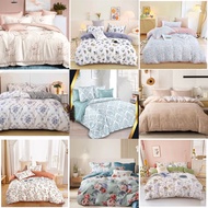 CADAR PREMIUM 5D CORAK 100% Cotton 7 IN 1 1000TC High Quality Fitted Bedsheet With Comforter (Queen/