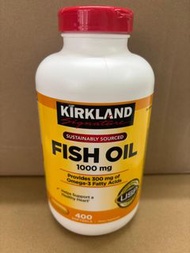 現貨❗️美國Kirkland 深海魚油丸1000mg 400粒