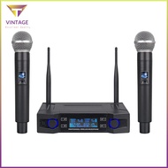 Wireless Microphone KTV Karaoke Conference Two-channel Automatic Microphone