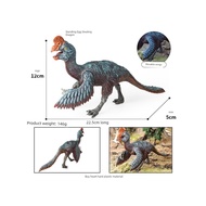 Model haiwan dinosaur padat simulasi, naga mencuri telur, Archeopteryx, mainan kognitif kanak-kanak,
