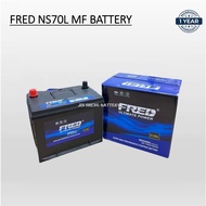 FRED NS70L (95D26L) MF BATTERY