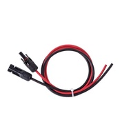 MC4 Connector ขนาด4.0mm.sq ดำ/แดง ยาวเส้นละ 1-10 เมตร(มีให้เลือก) สาย PVแท้ 100% พร้อมเข้าหัว MC4 สา