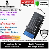 Dell Laptop Battery VH748 51Wh 4600mAh for Dell Vostro 5460 5470 5480 5560