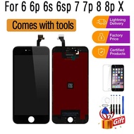 Suitable for phone 6/6Plus 6S/6SPlus 7/7Plus 8/8Plus X XR 11 LCD (with free tools)