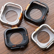 No Screen Alloy Metal+PC Case For IWatch Ultra 2 49mm 11 46mm Men Case For iwatch Series10 46mm Watc