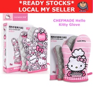 CHEFMADE HELLO KITTY/CINAMOROLL Oven Mittens/Oven Glove