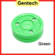 GREEN Puck Biscuit Best Off Ice Land Pucks Ground Puck Ultra Smooth Effective Training Ice Hockey Pu