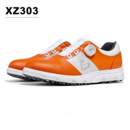 PGM Mens Golf Shoes รองเท้าลูกบิดกันน้ำรองเท้ากันลื่นรองเท้าผ้าใบสบาย ๆ รองเท้าผ้าใบ XZ303