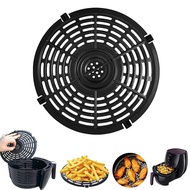 OBSED Square Air Fryer Grill Pan Non-Stick Round Crisper Basket Easy To Install and Remove Food Grade Air Fryer Grill Plates Air Fryer Accessories