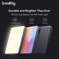 SmallRig RM120 RGB Video Light 5000MAh 180Minอายุการใช้งานแบตเตอรี่2500-8500KแบบพกพาเติมแสงLEDแผงไฟว