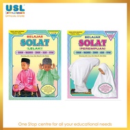 Set Buku Belajar Solat Lelaki & Perempuan - (Subuh | Maghrib | Zohor | Asar | Isyak) Muslim Buku Sol