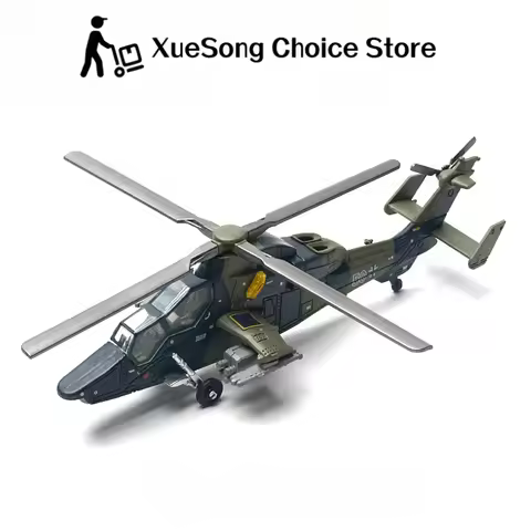 1/72 Creative Military Series Building Blocks EC-665 The Tiger Style Twin Engine Armed Helicopter Mo