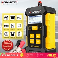 KONNWEI KW510 Full Automatic  12V Car Battery Tester Pulse Repair 5A Battery Chargers Wet Dry AGM Ge