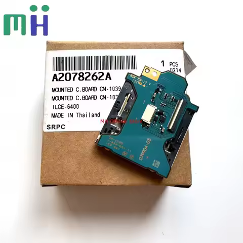 For Sony A6300 A6400 SD Card Slot Board Memory Reader Connector Holder ILCE6400 ILCE-6400 ILCE-6300 