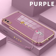 Case Soft Case Untuk vivo V11 Pro Penutup Belakang Astronot Casing Ponsel Silcione TPU Lembut Berlap