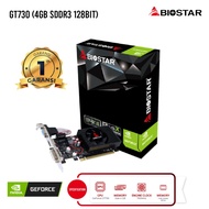 VGA BIOSTAR GT730 DDR3 128B 4GB PCI EXPRESS 2.0 x16 BUS INTERFACE