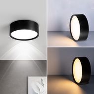 LED Panel Lights tricolor Ceiling Light Recessed Pin light Downlight Round & Square 3W6W9W12W18W