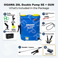 🔥READY STOCK🔥Ship In 24Hrs🔥 20L TURBO / 18L /16L OGAWA Battery Sprayer with Double Pump Technology C