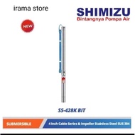 Pompa Air Satelit Shimizu SS 428 K BIT 2 Plus Kabel 50 Meter Pompa