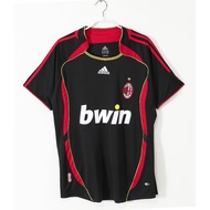 Throwback jersey 2006-07 AC Milan second away sport Football top T-shirt