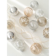 8cm Ball Champagne Christmas Decoration Decoration ll Ornaments Christmas Ball Christmas Tree Decora
