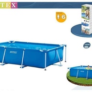 LARGE! INTEX Above Ground Pool Swimming Pool Large Steel Frame PRO 3 Meter Kolam Renang Saiz Besar S