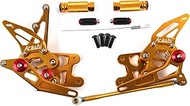 Arashi Rearsets Footrests FootPegs for SUZUKI GSXR 1000 2007 2008 GSX-R 1000 GSXR1000 Motorcycle Acc