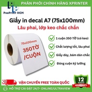 [GOOD QUALITY] Decal printing paper A7 rolls, A7 files for printing orders, e-commerce platforms, sh