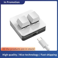 Custom Mini Keyboard 2 Key RGB Macro OSU Keypad Programmable Mechanical Keyboard for Gaming Working,