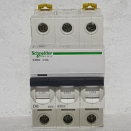 Ready JT MCB Schneider IC65N 3P 6A Schneider IC65N 3 Phase 6 Ampere 6kA MCB/