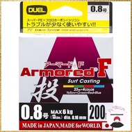 DUEL PE Line 0.8 Armored F Cast 200M 0.8 25m4 colors Cast H4130
DUEL PE Line 1.0 Armored F Cast 200M