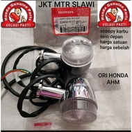 Riting Sein lampu sein depan Scoopy Karbu Kanan Kiri harga satuan ori honda 33450 KYT 901