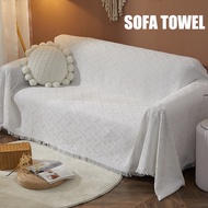 Sofa Towel Set Nordic Sofa Blanket Cover Soft Bedroom Tassel Air Conditioning Blanket L Shape Sofa Cushion Slipcover