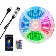 LED Strip Lights USB Bluetooth Flexible Ribbon Lamp RGB 2835 Led Neon Light for Room Decoration Desktop BackLight Diode Tape