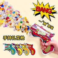Fireworks Cannon Spray Flower Cannon Wedding Cannon Automatic Inflatable Handheld Flower GHVN