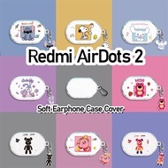 【Case Home】For Redmi AirDots 2 Case Earphone Case Anime Cartoon Soft Silicone Casing