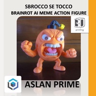 SBROCCO SE TOCCO BRAINROT AI MEME ACTION FIGURE 3D Print Toy Toy Viral Italy Italy Anomaly Anomali C
