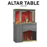 Altar Table Altar Cabinet Prayer Cabinet Prayer Table 4.5ft Altar Table Chinese FengShui Table Buddh