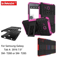 [HM] สำหรับ Samsung Galaxy Tab A 2016 7.0กรณีสำหรับ Sm- T280 T285เกราะ Tab A7 T500 T505 T580 T585 T510 T515 T290 T295 T220 T225-เม็ด Amp; E-Books-