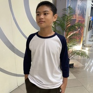John White 3/4 Raglan KIDS