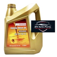 GENUINE TOYOTA FULLY SYNTHETIC ENGINE OIL 5W-40.