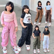 NEW IN BODENGS TASLAN CARGO PANTS FOR KIDS(UNISEX) (S:2-3/M:4-6/L:7-10 YO)