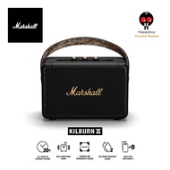 Marshall Kilburn II Portable Bluetooth Speaker | 20+ Hours Portable Playtime | IPX2 Water-Resistant | Sound Amplifier