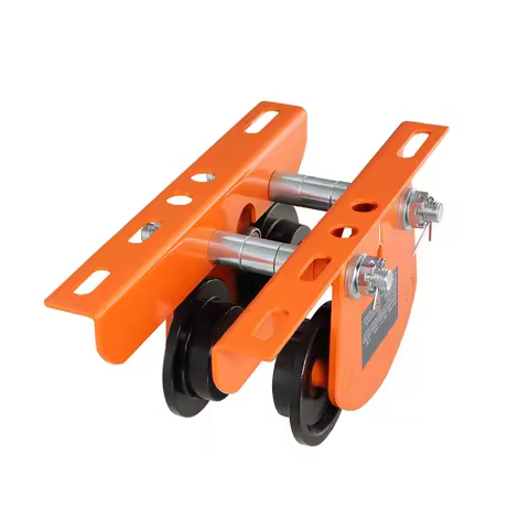 SucceBuy Electric Hoist Manual Trolley 2200 lbs/1T Capacity for PA200 PA250 PA300 PA400 PA500 Push B