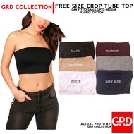 GRD Tube Crop Top / Bandeau Top