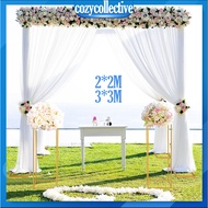 Square Arch Wedding decoration flower Arch Wedding Stand Flower Rack Square Arch Gold Backdrop