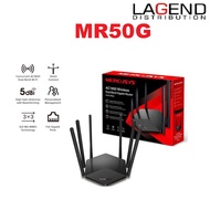 Mercusys Powered By TP-Link MR50G AC1900 Wireless Dual Band Gigabite Router ( AX WiFi6 TPLink ) Simi