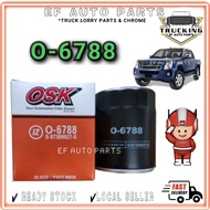 OSK O-6788 ISUZU DMAX OLD 2.5 3.0 2002-2012 OIL FILTER MINYAK CLEANER 8-97309927-0 RA RC 4JH1 PENAPI