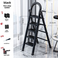 Ladder Household Collapsible Multi-Functional Thickened Stairs Step Ladder Trestle Ladder Artifact H